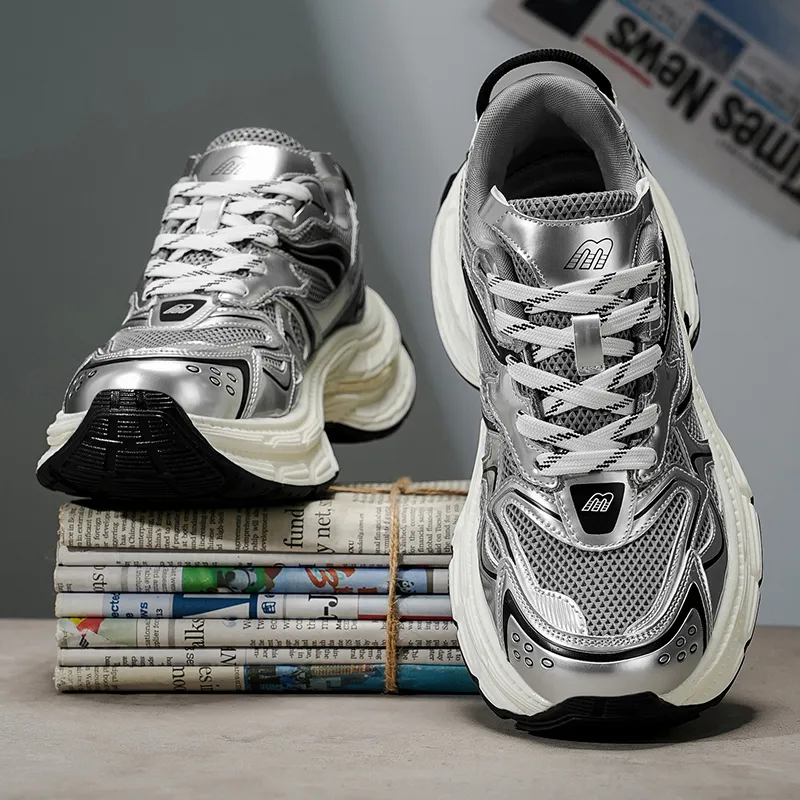 Grumpy Ram Slip Resistant, Abrasion Resistant, Breathable Low Top Chunky Sneakers Men's-7