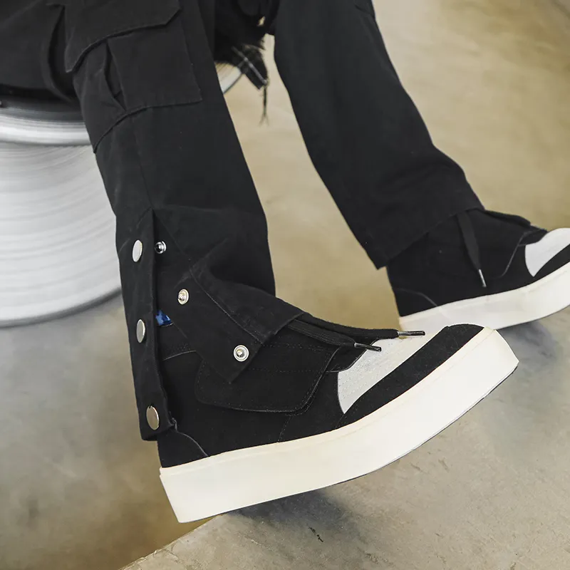 Grumpy Ram Anti-Slip Wear-Resistant High-Top Skateboard Shoes Men's-5