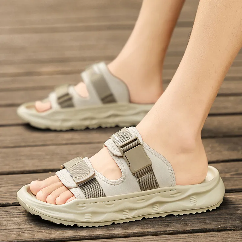 Grumpy Ram Slip Resistant Abrasion Resistant Slide Slippers Men's-8