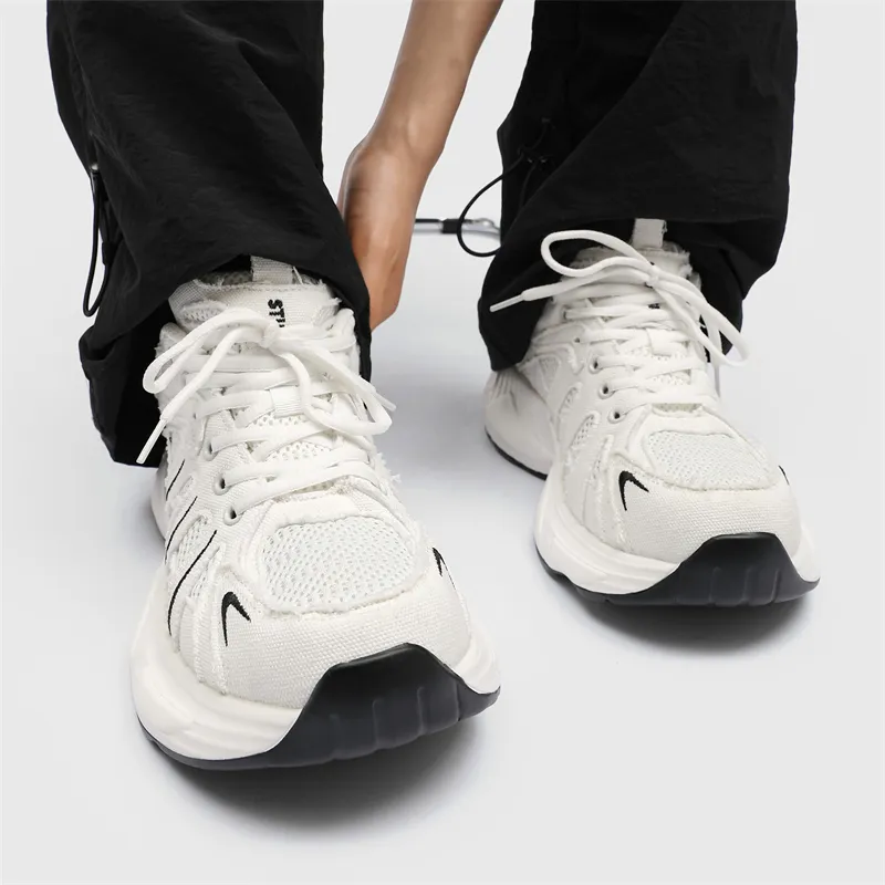 Grumpy Ram Breathable Height Increasing Low Top Chunky Sneakers Men's-7