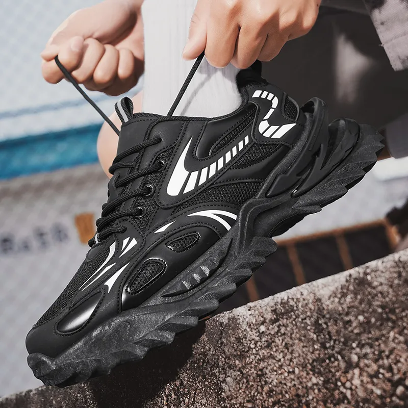 Grumpy Ram Breathable Height Increase Low Top Chunky Sneakers Men's-13
