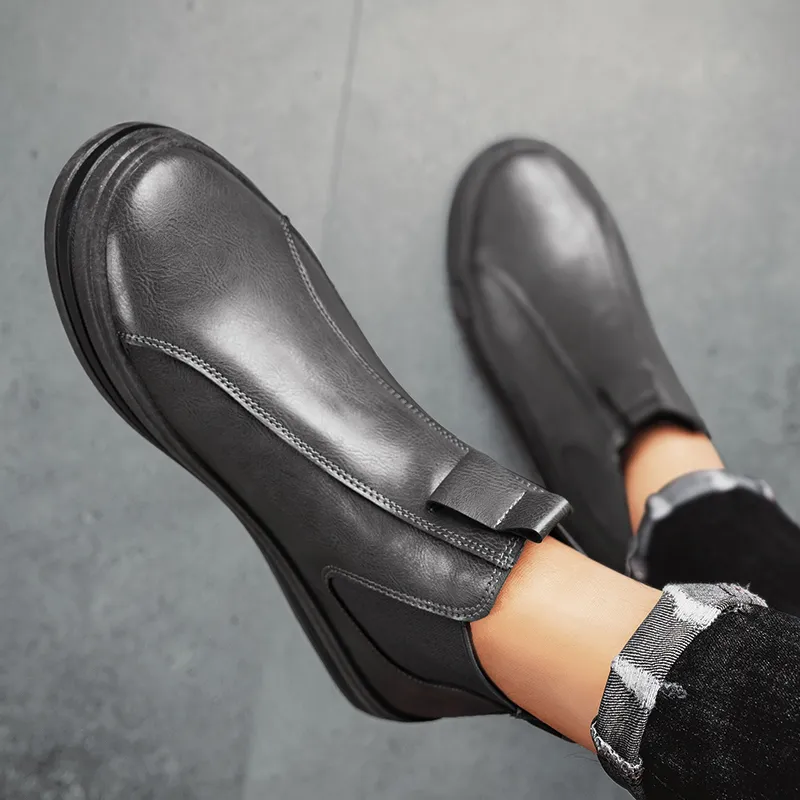 Grumpy Ram Short Chelsea Boots Men's-13
