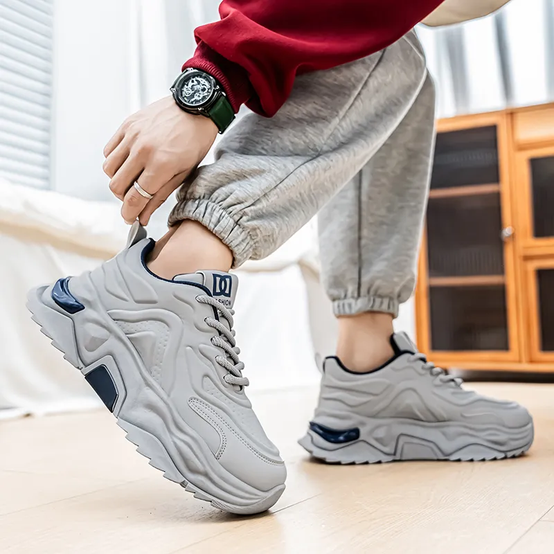 Grumpy Ram Anti-Slip Wear-Resistant Low-Top Chunky Sneakers Men's-13
