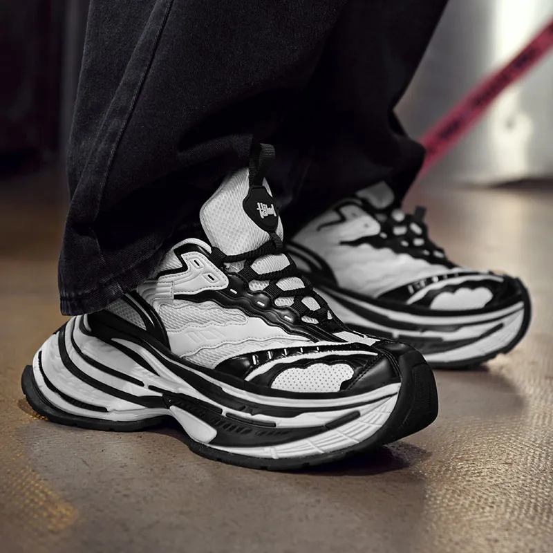 Grumpy Ram Height Increasing Slip Resistant Low Top Chunky Sneakers Unisex-8