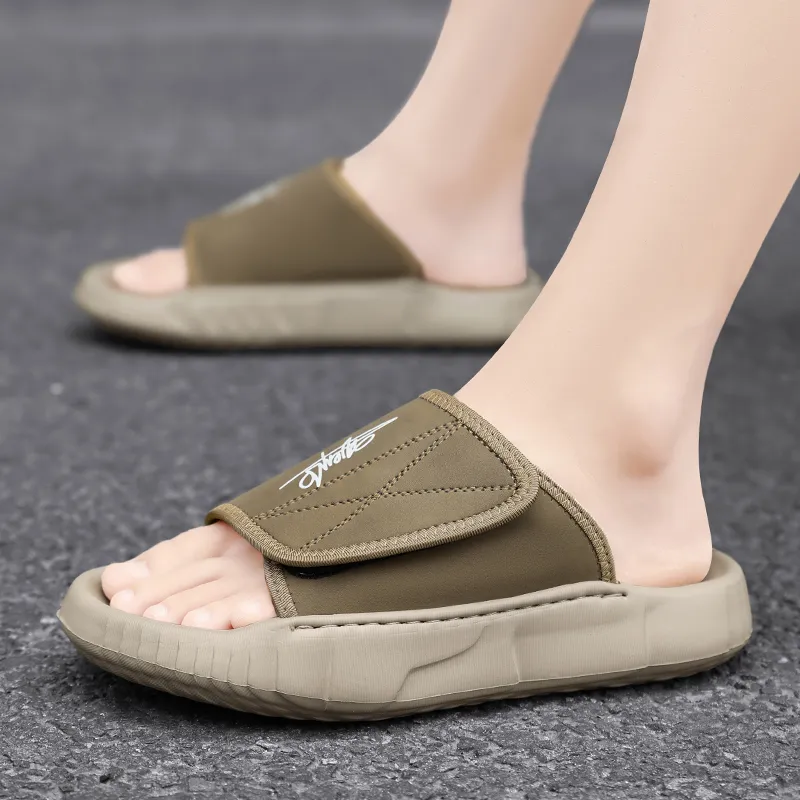 Grumpy Ram Slip Resistant Abrasion Resistant Slide Slippers Men's-9