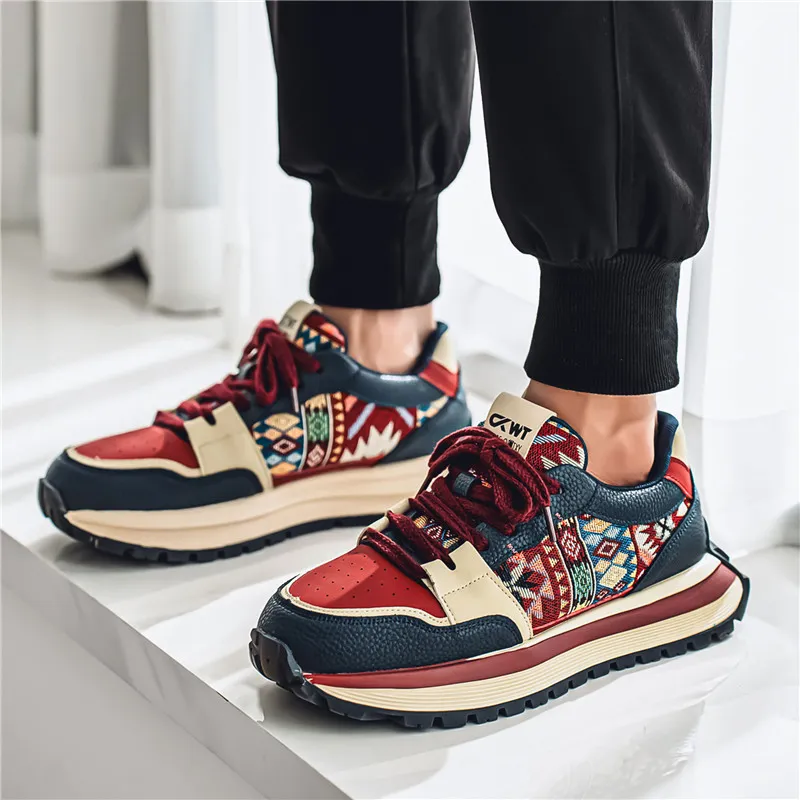 Grumpy Ram Anti-Slip And Wear-Resistant Coverage Low-Top Casual Shoes Men's-5
