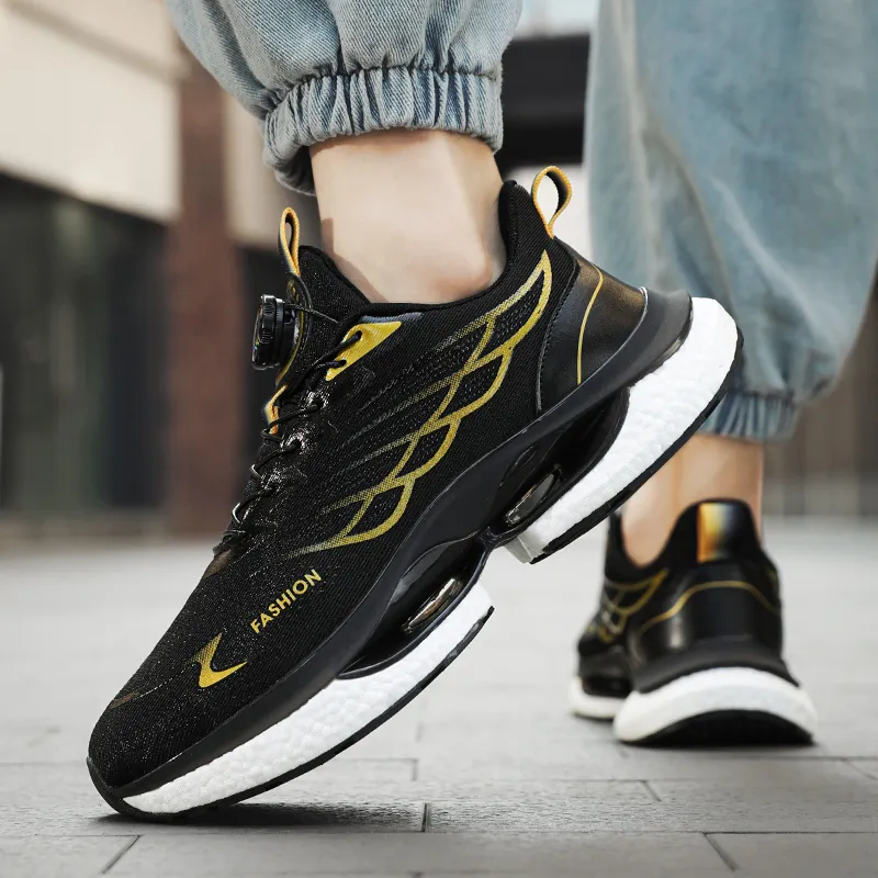 Grumpy Ram Cushioned Slip-Resistant Breathable Lightweight Rebound Low-Top Running Shoes Unisex-24