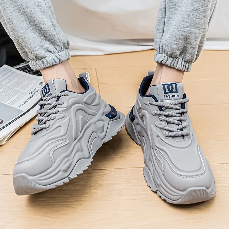 Grumpy Ram Anti-Slip Wear-Resistant Low-Top Chunky Sneakers Men's-14