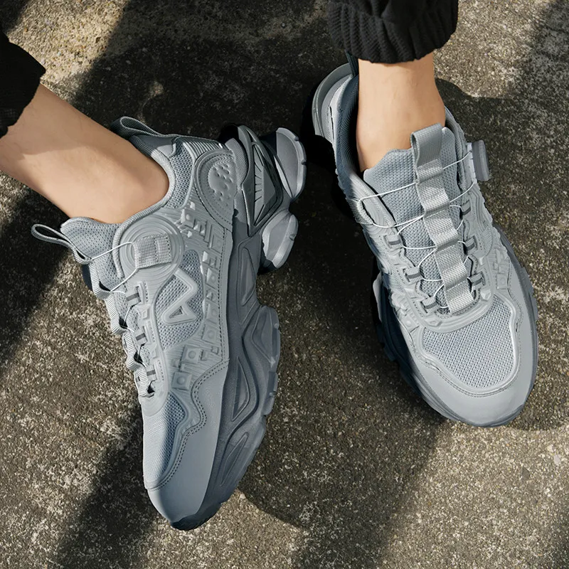 Grumpy Ram Cushioning Anti-Slip Wear-Resistant Breathability Low-Top Chunky Sneakers Men's-9