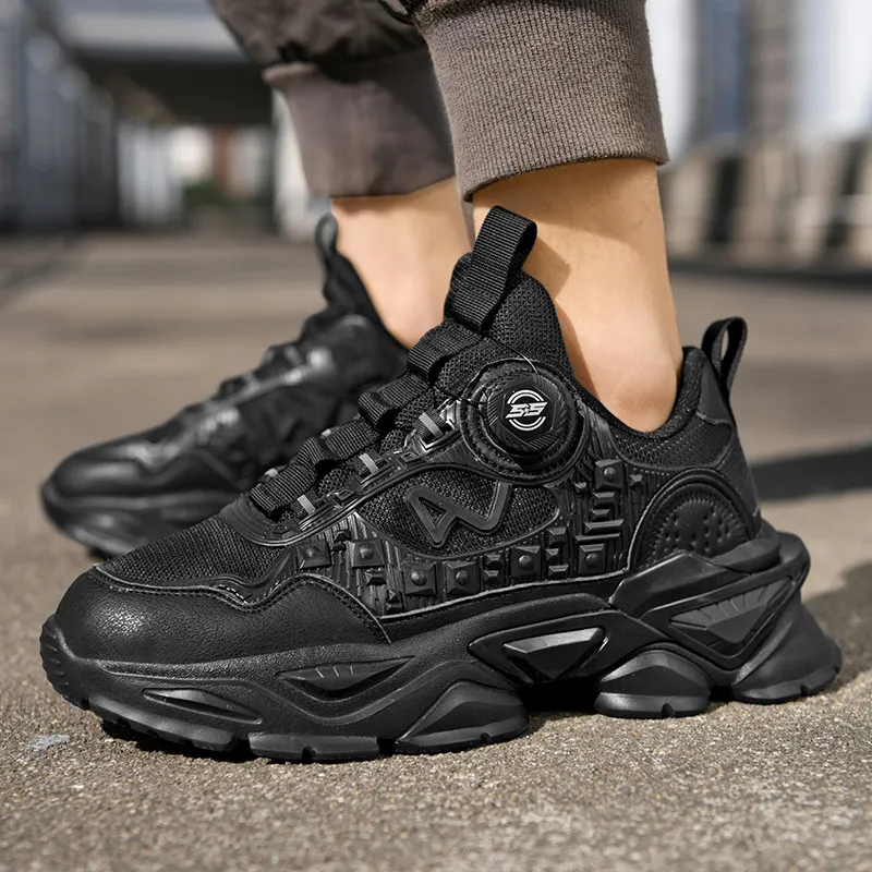 Grumpy Ram Cushioning Anti-Slip Wear-Resistant Breathability Low-Top Chunky Sneakers Men's-12