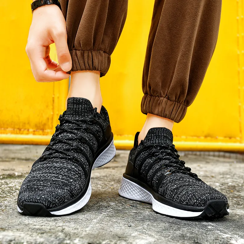 Grumpy Ram Slip Resistant Breathable Lightweight Low Top Casual Running Shoes Men's-5