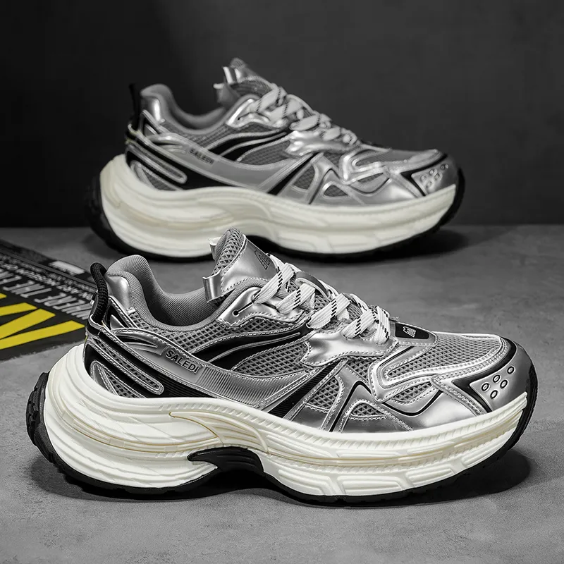 Grumpy Ram Slip Resistant, Abrasion Resistant, Breathable Low Top Chunky Sneakers Men's-9