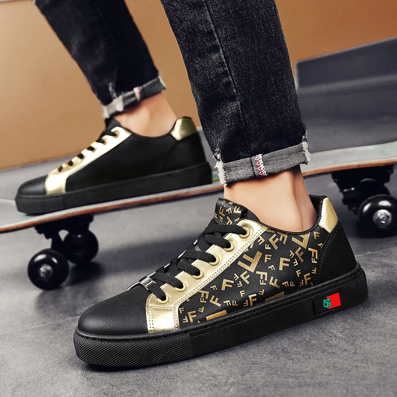 Grumpy Ram Anti Slip Wear Resistant Low Top Skateboard Shoes Men's-4