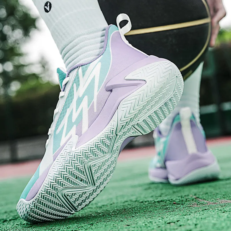 Grumpy Ram Cushioning Anti Slip And Wear Resistant Breathable Coverage High Top Basketball Shoes Unisex-7