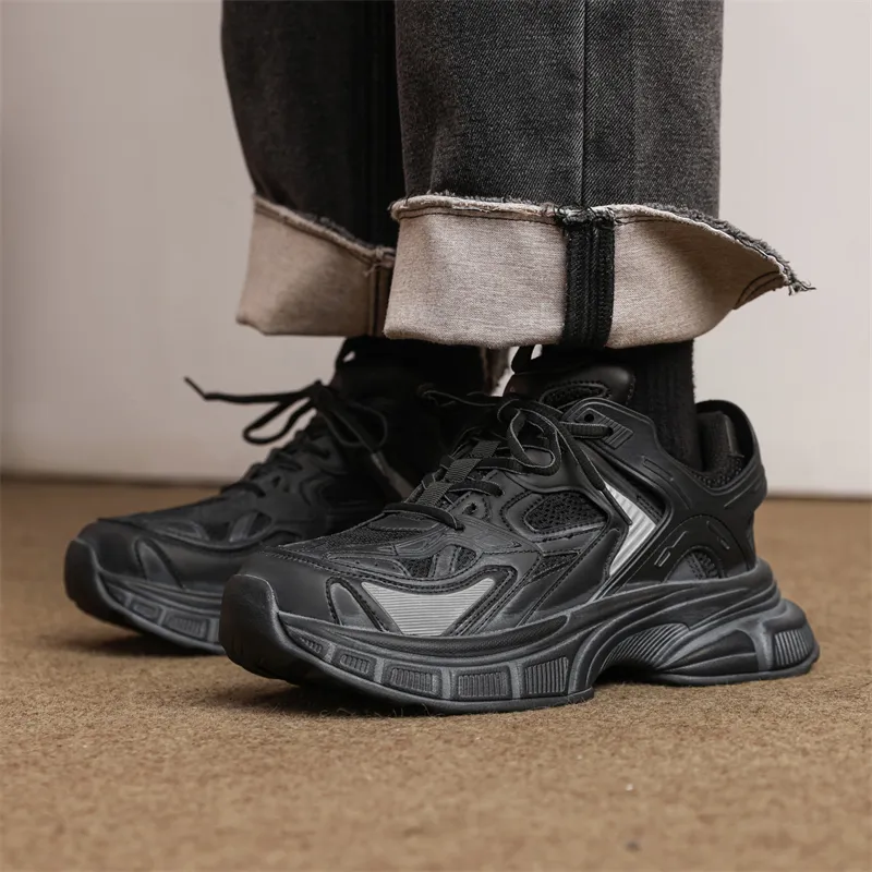 Grumpy Ram Slip Resistant, Abrasion Resistant, Breathable, Lightweight, Height Increasing Chunky Sneakers Unisex-6