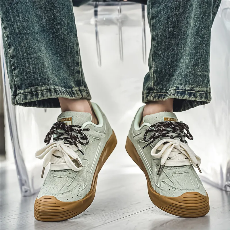 Grumpy Ram Anti-Slip Wear-Resistant Low-Top Skateboard Shoes Unisex-6