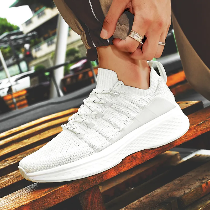 Grumpy Ram Slip Resistant Breathable Lightweight Low Top Casual Running Shoes Men's-14
