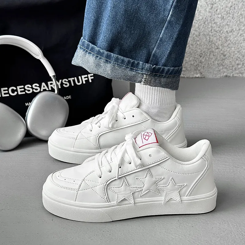 Grumpy Ram Slip Resistant Cushioning Wear Resistant Low Top Skateboard Shoes Unisex-32