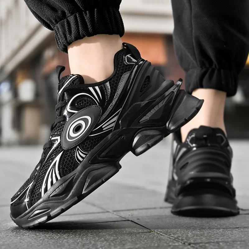 Grumpy Ram Anti Slip Wear Resistant Breathable Height Increasing Low Top Chunky Sneakers Men's-8