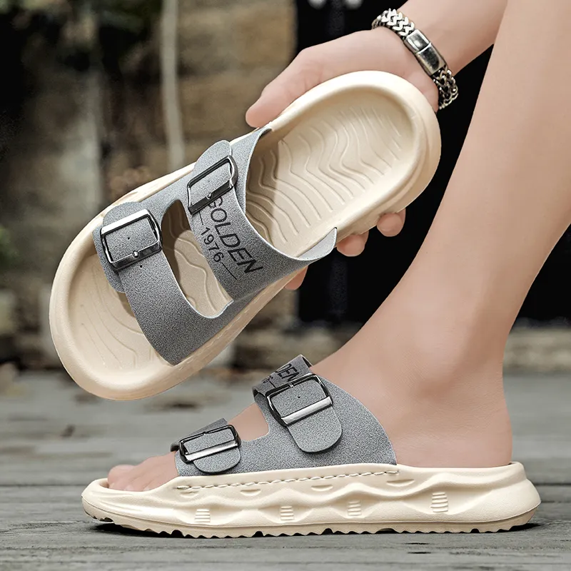 Grumpy Ram Slip Resistant Odor Resistant Abrasion Resistant Slide Slippers Men's-7