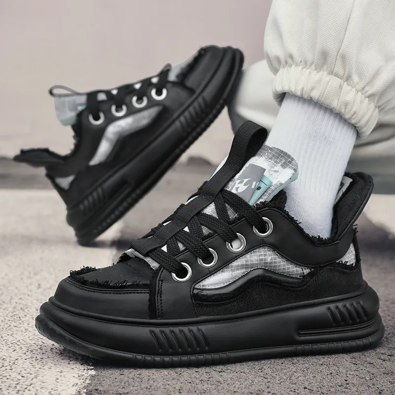 Grumpy Ram Anti-Slip And Wear-Resistant Breathable Low-Top Skateboard Shoes Men's-2