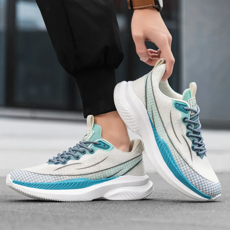 Grumpy Ram Anti Slip And Wear Resistant Breathable Low Top Casual Running Shoes Men's-7