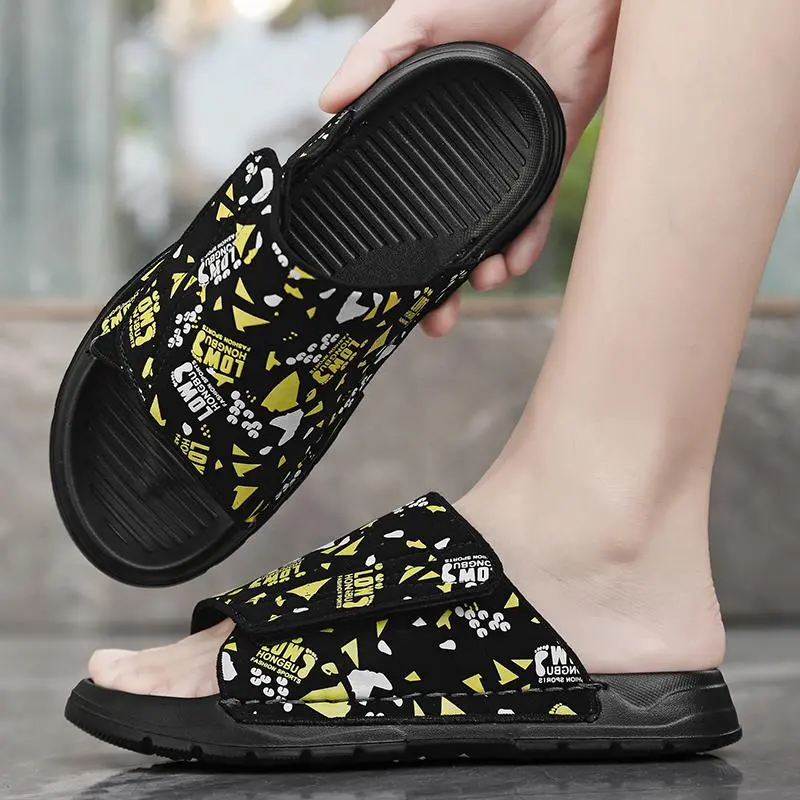 Grumpy Ram Slip Resistant Abrasion Resistant Slide Slippers Men's-8