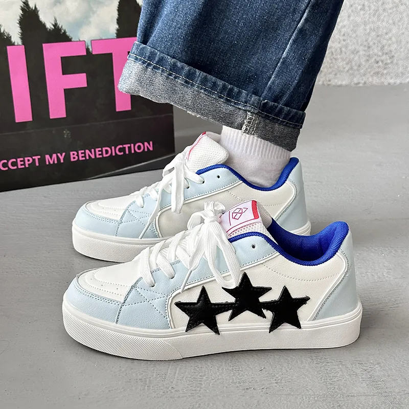 Grumpy Ram Slip Resistant Cushioning Wear Resistant Low Top Skateboard Shoes Unisex-36