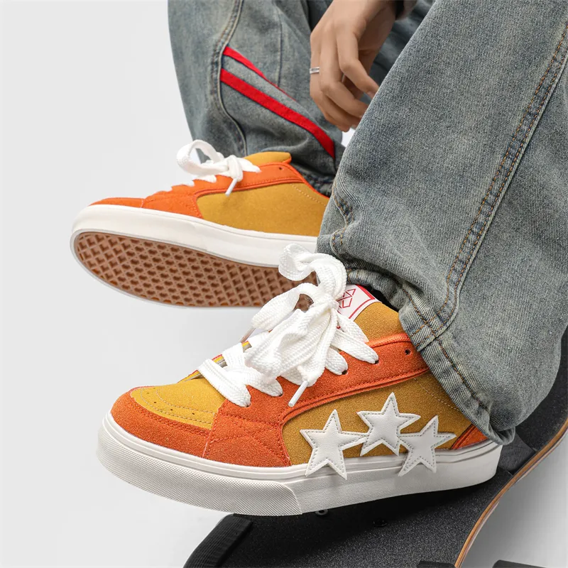 Grumpy Ram Anti-Slip Wear-Resistant Low-Top Skateboard Shoes Unisex-9