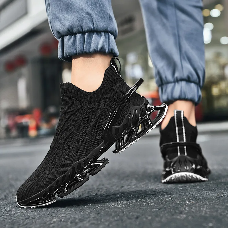 Grumpy Ram Cushioned Slip Resistant Breathable Low Top Running Shoes Men's-8
