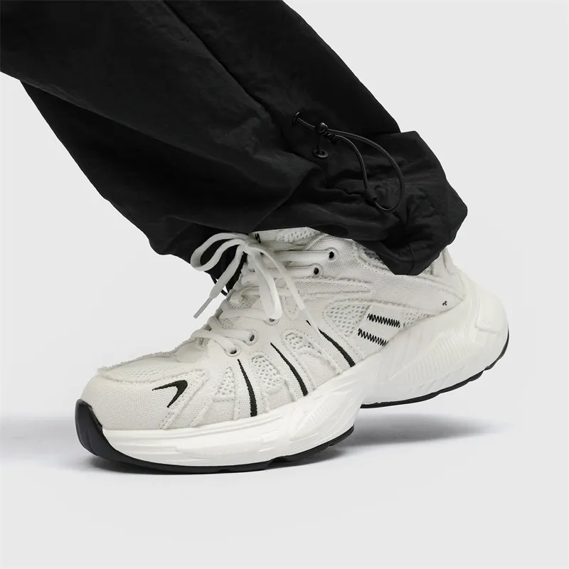 Grumpy Ram Breathable Height Increasing Low Top Chunky Sneakers Men's-5