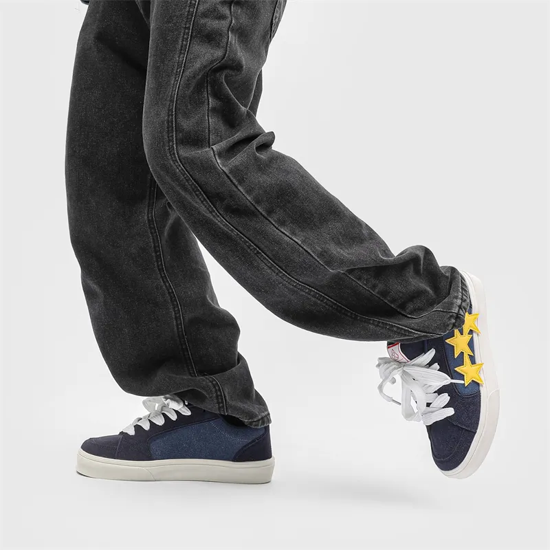 Grumpy Ram Anti-Slip Wear-Resistant Low-Top Skateboard Shoes Unisex-13