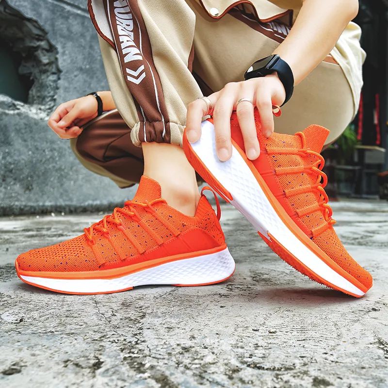 Grumpy Ram Slip Resistant Breathable Lightweight Low Top Casual Running Shoes Men's-18