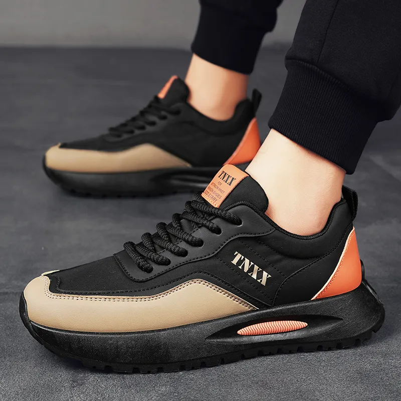 Grumpy Ram Anti Slip And Wear Resistant Height Increasing Low Top Casual Shoes Men's-1