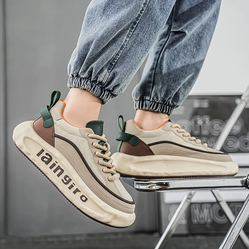 Grumpy Ram Anti-Slip Wear-Resistant Low-Top Chunky Sneakers Men's-8