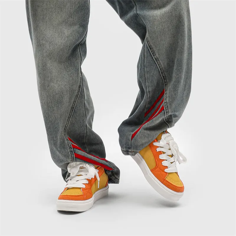 Grumpy Ram Anti-Slip Wear-Resistant Low-Top Skateboard Shoes Unisex-7