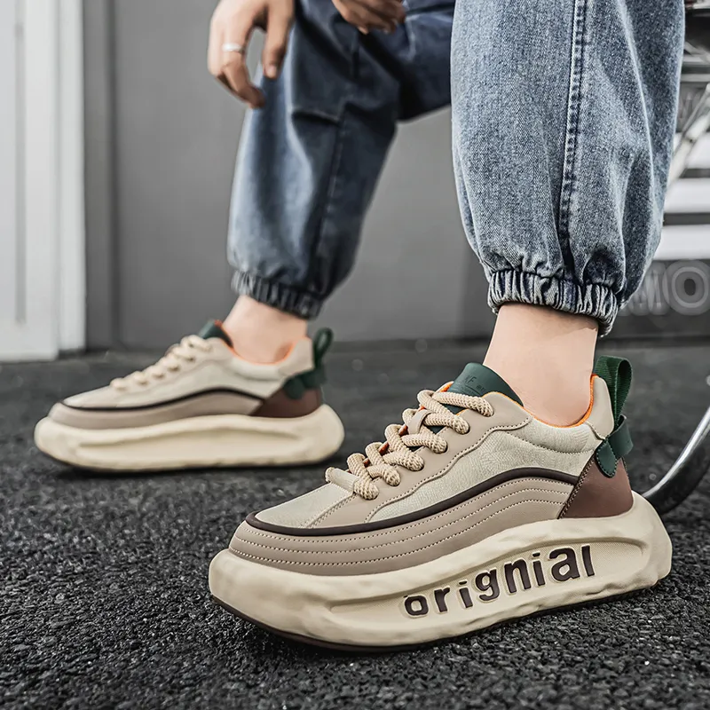 Grumpy Ram Anti-Slip Wear-Resistant Low-Top Chunky Sneakers Men's-9