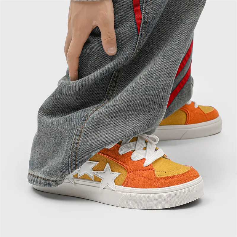 Grumpy Ram Anti-Slip Wear-Resistant Low-Top Skateboard Shoes Unisex-10