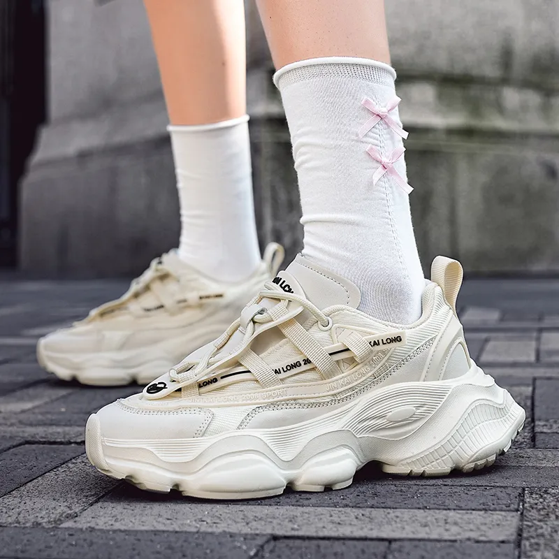 Grumpy Ram Anti Slip And Wear Resistant Height Increasing Low Top Chunky Sneakers Unisex-10