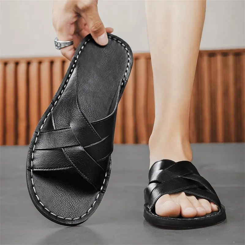 Grumpy Ram Slip Resistant Abrasion Resistant Slide Slippers Men's-4
