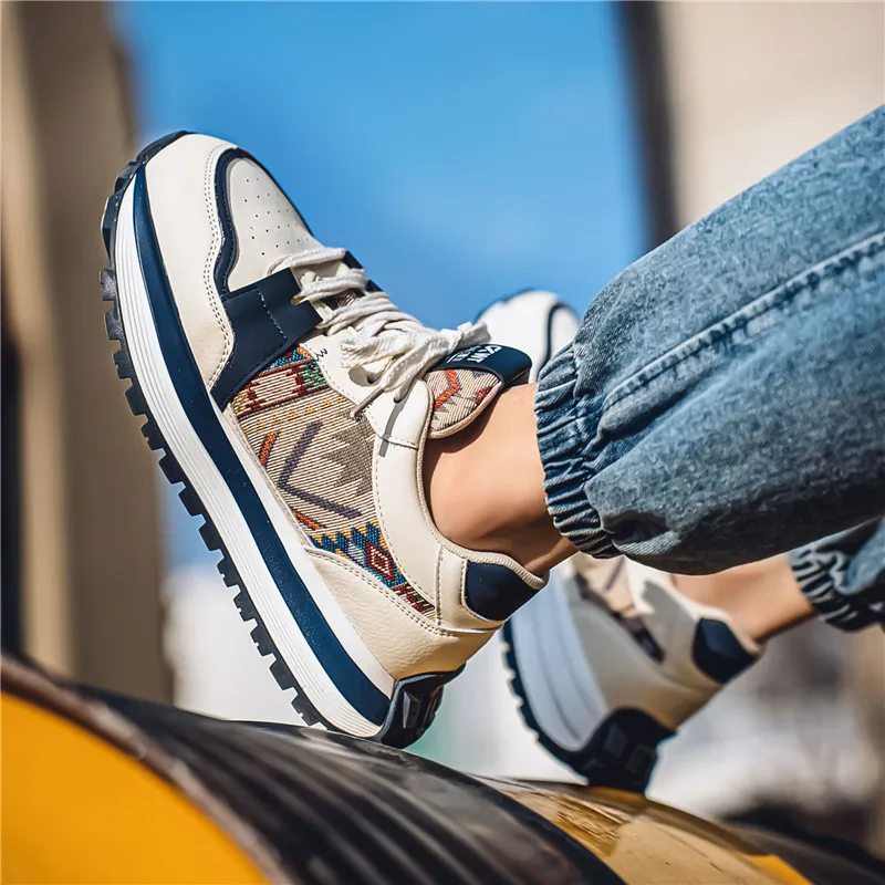 Grumpy Ram Anti-Slip And Wear-Resistant Coverage Low-Top Casual Shoes Men's-8