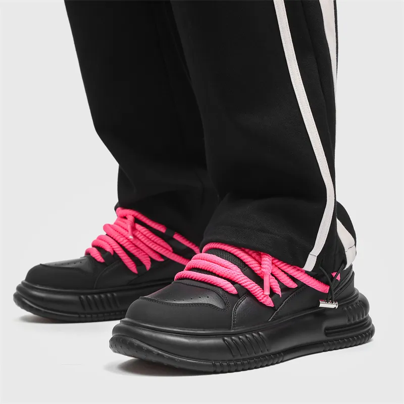 Grumpy Ram Anti-Slip Wear-Resistant Low-Top Skateboard Shoes Men's-2