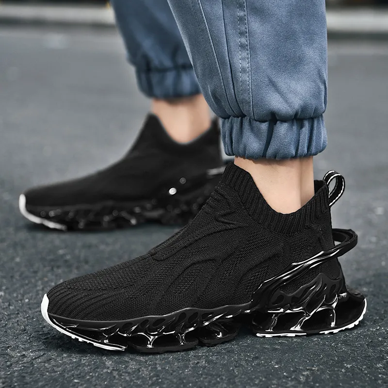 Grumpy Ram Cushioned Slip Resistant Breathable Low Top Running Shoes Men's-7