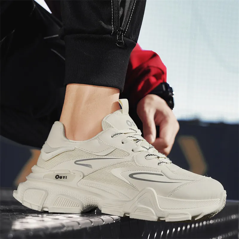 Grumpy Ram Anti-Slip And Wear-Resistant Breathable Low-Top Chunky Sneakers Men's-6