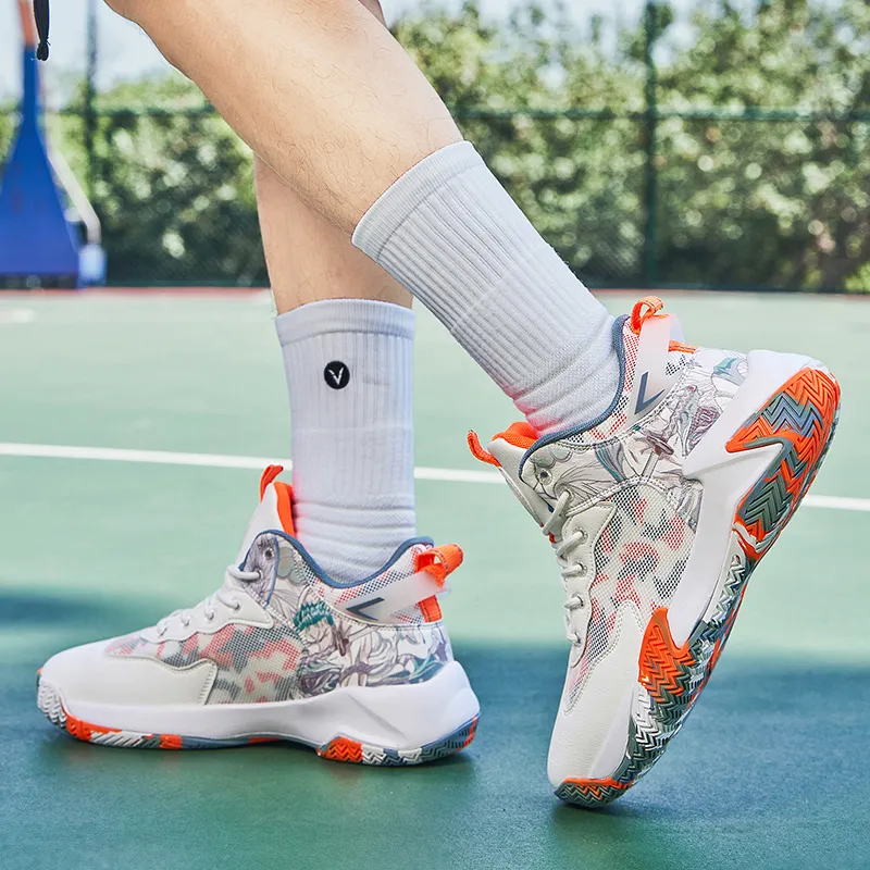 Grumpy Ram Mid-Top Basketball Shoes Men's-8