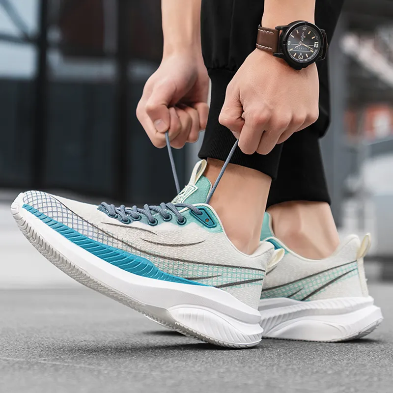 Grumpy Ram Anti Slip And Wear Resistant Breathable Low Top Casual Running Shoes Men's-8