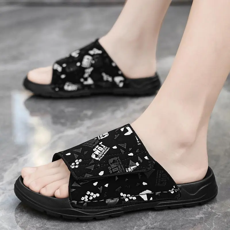 Grumpy Ram Slip Resistant Abrasion Resistant Slide Slippers Men's-1