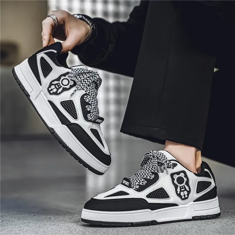 Grumpy Ram Durable Breathable Low Top Skateboard Shoes Men's-6
