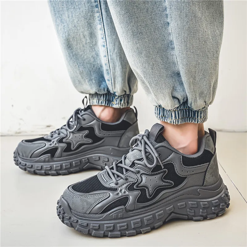 Grumpy Ram Low-Top Chunky Sneakers Men's-1