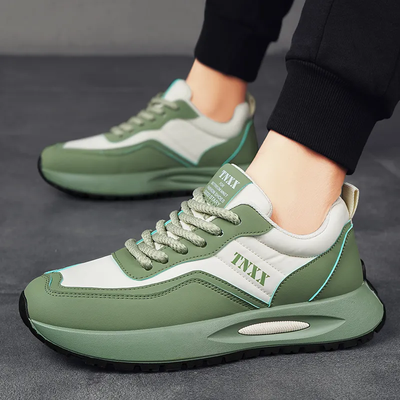 Grumpy Ram Anti Slip And Wear Resistant Height Increasing Low Top Casual Shoes Men's-5